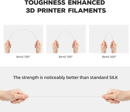 FLASHFORGE PLA Filament 1.75mm, 3D Printer Filament 1kg Spool, Dimensional - Image 4