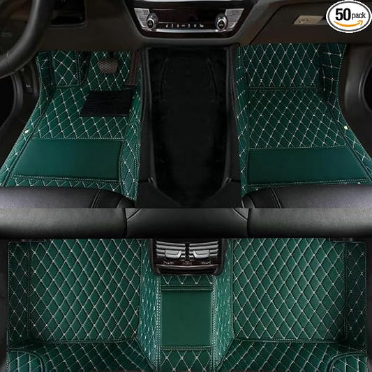 TAHALICustom Colors Car Floor Mats Black Pink by Unknown