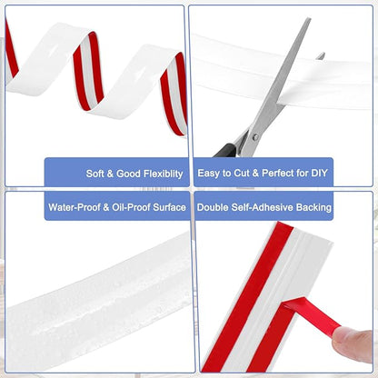 Wall Corner Protector Moulding Trim Peel and Stick Wall Corner Guards Trim - Image 3