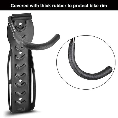 Dirza Bike Rack Garage Wall Mount Bike Hanger Storage System Vertical Bike Hook - Image 5