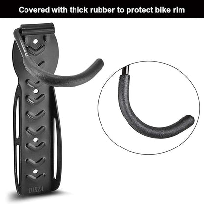 Dirza Bike Rack Garage Wall Mount Bike Hanger Bike Hooks Bike Storage Bicycle - Image 4