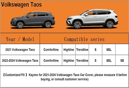 Kayme 6 Layers SUV Car Cover Custom Fit - Image 6