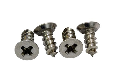 Bolt Dropper #4 x 3/8" Stainless Steel Flat Head Phillips Wood Screw, 18-8 - Image 4
