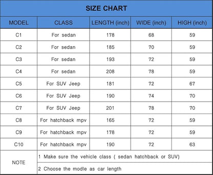 Koukou SUV Car Cover 100% Waterproof All Weather - Image 5
