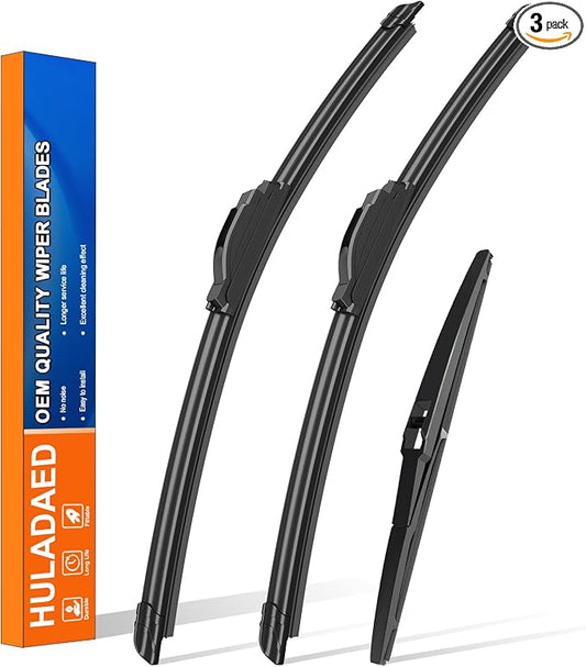 HULADAED® 26'' 19'' 11'' Windshield Wipers Replacement by HULADAED