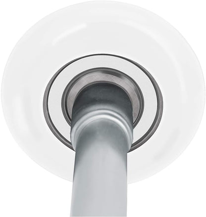 XiKe 12 Pack White 2" Nylon Garage Door Roller 4" Stem, Quiet/Durable and High - Image 4