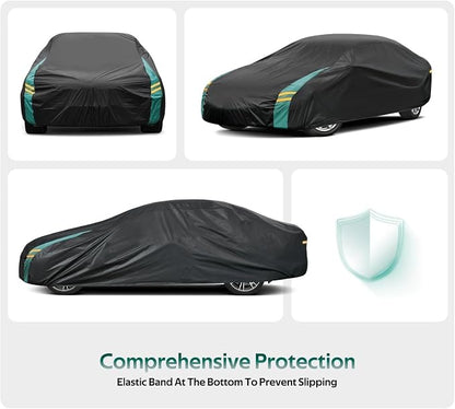 Coupe Car Cover Custom Fit for Lexus ES 300 330 350, Waterproof All Weather for - Image 4