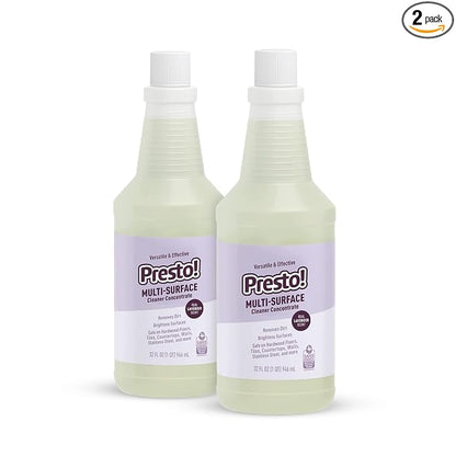 Amazon Brand – Presto! Multi-Surface Cleaner Concentrate, 2X Concentrated by Presto