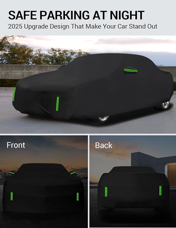 Proadsy 2025 Upgrade Car Cover for Ford Mustang 1994-2023 2024 2025, Waterproof - Image 6