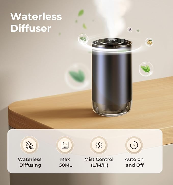 Smart Car Air Fresheners, New Smell Experience Car Freshener Essential Oil - Image 7