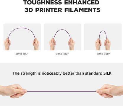 FLASHFORGE PLA Filament 1.75mm, 3D Printer Filament 1kg Spool, Dimensional - Image 4