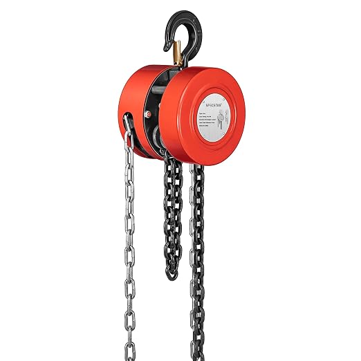 SPECSTAR Hand Chain Hoist 2 Ton 4400 Lbs Capacity 10 Feet by VIVOHOME