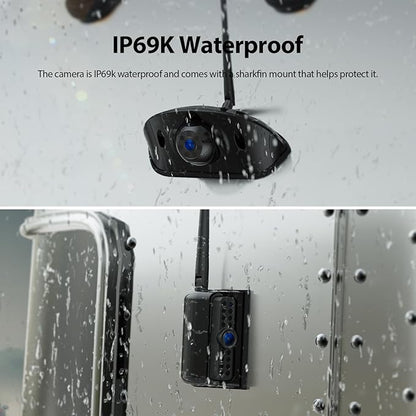 4 Cameras Wireless RV Backup System - Image 5