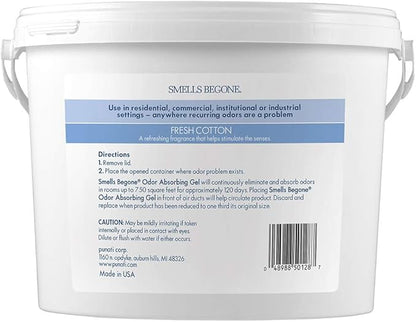 SMELLS BEGONE 1-Gallon Odor Absorber Gel - Image 3