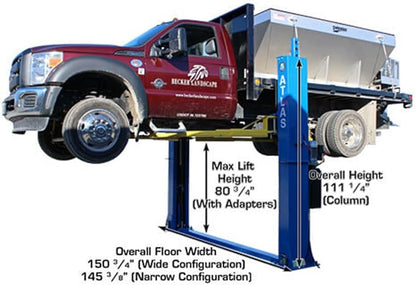 Atlas Automotive Equipment BP12000X 2-Post Commercial Grade Vehicle Lift - Image 8