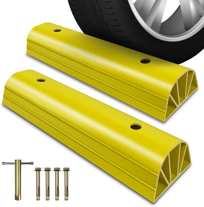 ROBLOCK 22" Parking Stopper for Home Garage & Outside, Heavy Duty Garage by ROBLOCK