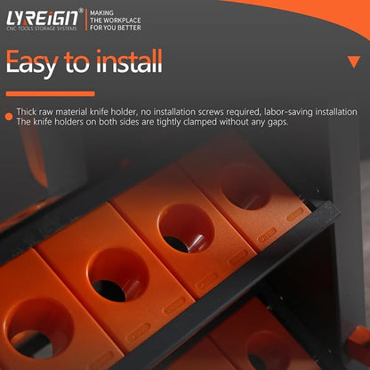 Mobile CNC Tool Storage Cart, CNC Tool Holder Transfer Cart Suitable - Image 3