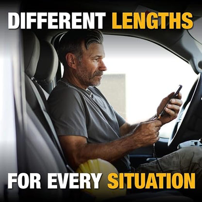 DEWALT Heavy Duty Lightning to USB A Cable — Reinforced Braided Cable - Image 7