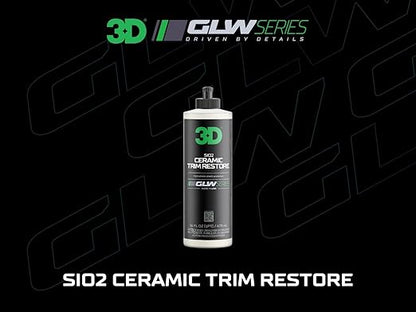 3D SiO2 Ceramic Trim Restore, GLW Series | Ultimate Hydrophobic Trim Reviver | - Image 2
