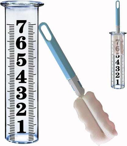 JMBay 7 Inch Plastic Rain Gauge Replacement Tube, Upgrade Freeze Proof Outdoor by JMBay