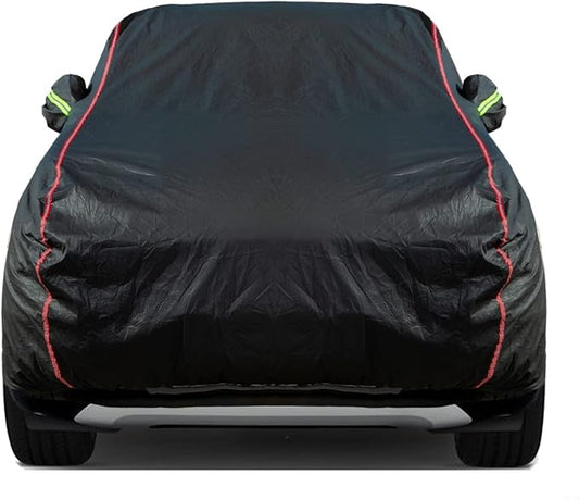 Breathable New Material, Waterproof Car Cover, Locks and Zipper Doors, by QUYDDC