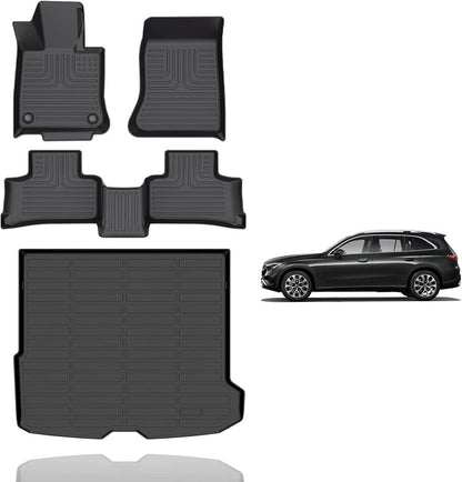 Floor Mats and Cargo Liner Set Fit by Wayhigh