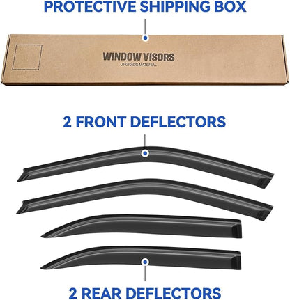 Window Visors Rain Guards Shield - Image 5
