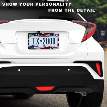 2Pack American Flag License Plate Frame - Image 2