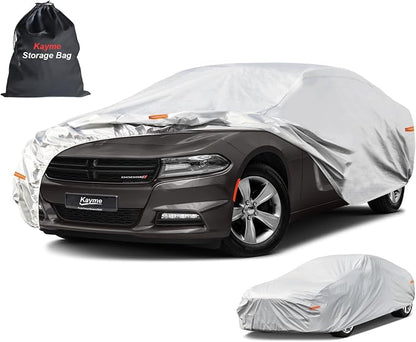 Kayme 6 Layers Car Cover Custom Fit by kayme