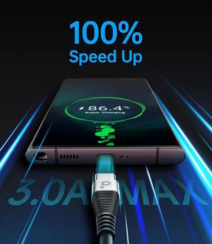 USB C Cable Fast Charging, USB-C Charging Cable Compatible - Image 2