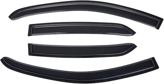 Lightronic Extra Durable Outside-Mount Auto Vent Window Visor, Fit 2013-2022 by Lightronic