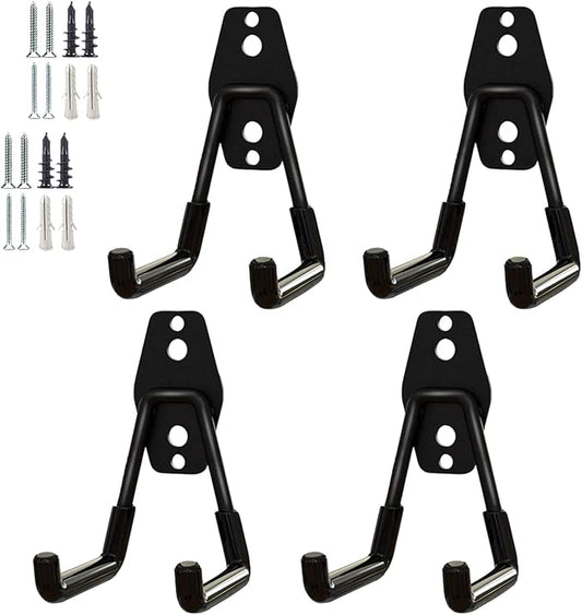 Garage Storage Utility Hooks，Garage Garden Tool Organizer，Steel Wall Mount Hooks by GeeWatom
