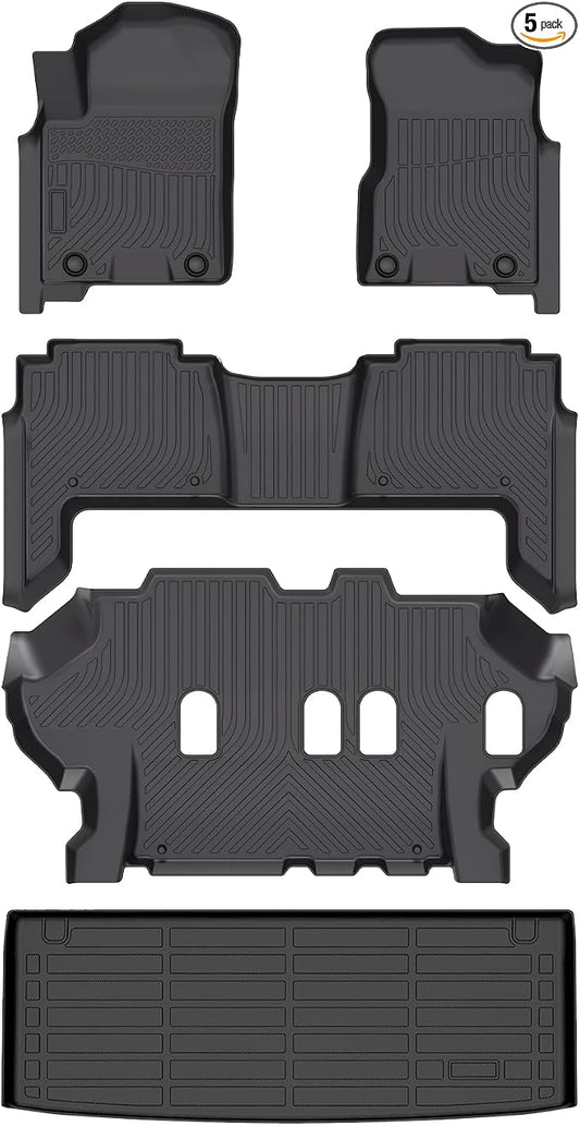 for Nissan Armada/Infiniti QX80 Floor Mats 2019-2024, Car Mats by Norand