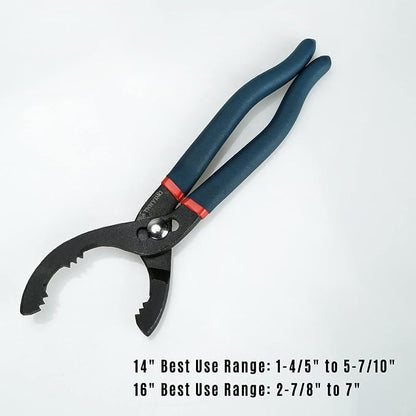Large Oil Filter Pliers, Universal Oil Filter Removal Tool No Slipping - Image 6