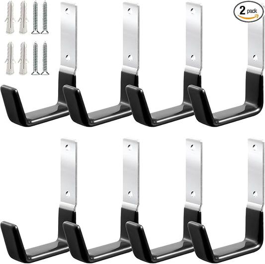Heavy Duty Steel Garage Hooks, Garage Storage Utility Hooks, Anti-Slip Hanger by GeeWatom