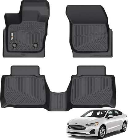 AIPOIL® Floor Mats for 2017-2020 Ford Fusion & Lincoln MKZ | Front & 2nd Row | by AIPOIL