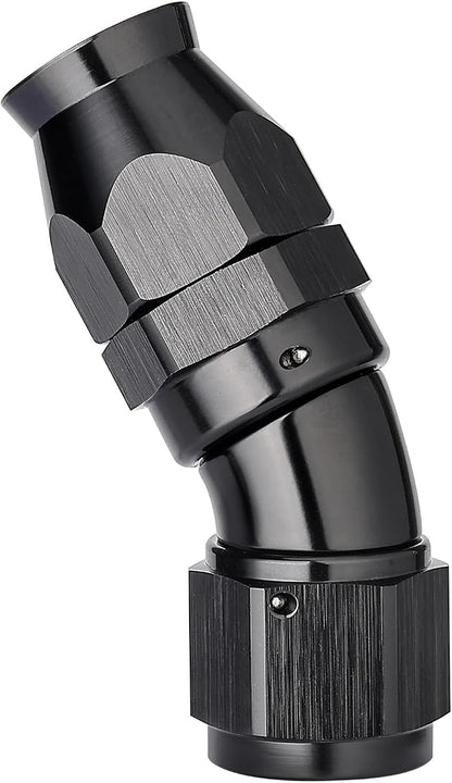 EVIL ENERGY 10AN 30 Degree PTFE One Piece Full Flow End Hose Fitting Aluminum by EVILENERGY