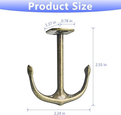 Anchor Two Prong Ceiling Hook for Closet Top Bathroom Kitchen Cabinet Garage - Image 3