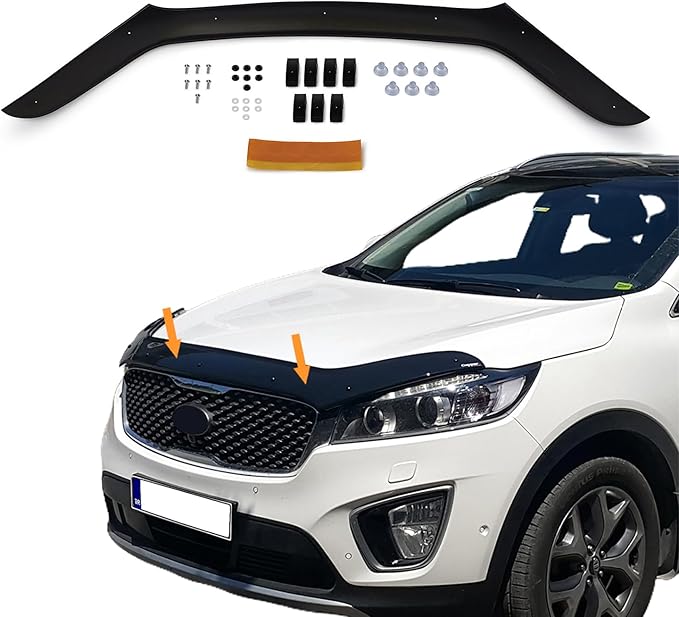 Hood Deflector Guard Fits Kia Sorento 2016-2020 | Bug & Bonnet Shields by WelcometoEhiltek