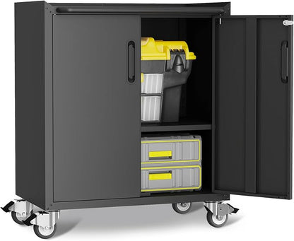 Metal Garage Storage Cabinet by VIYET