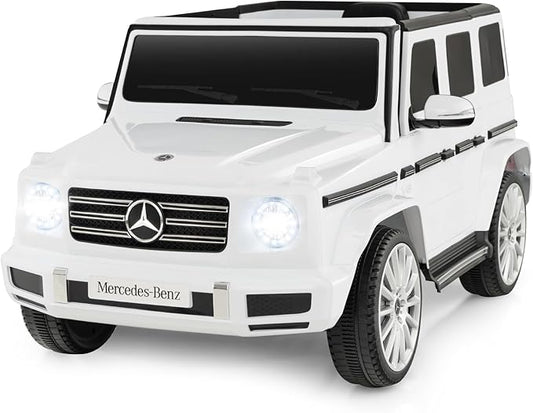 HONEY JOY Ride On Car, 12V Licensed Mercedes Benz G500, Battery Powered Ride On by HONEYJOY
