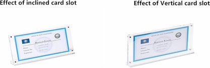 IEEK 4 Pack of Acrylic Business License Frame - Image 3