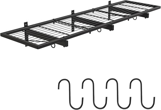 Garage Wall Shelves, 1 Shelf, Modern Style, Heavy Duty, 160 LBS Capacity by Riciakik