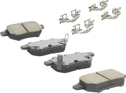 Premium Ceramic Rear Brake Pads Compatible - Image 2