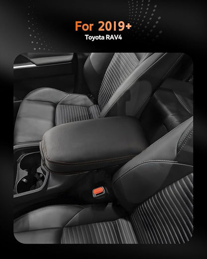CDEFG for Toyota RAV4 2019-2025 Center Console Cover Armrest Box Cover for RAV4 - Image 2