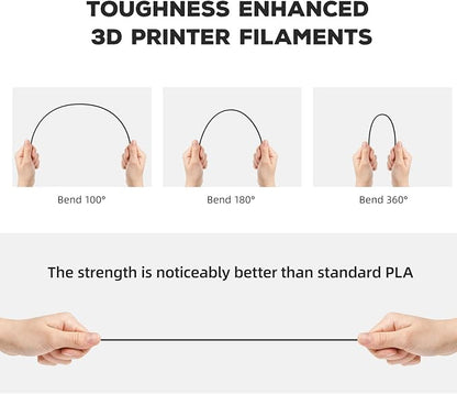 FLASHFORGE PLA Filament 1.75mm, 3D Printer Filament 1kg Spool, Dimensional - Image 4