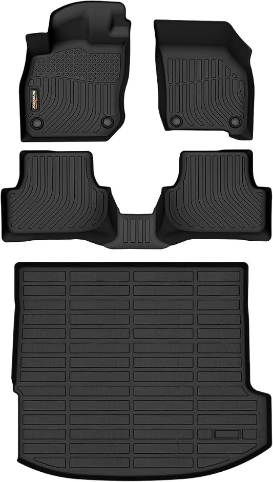 Binmotor-All Weather Car Floor Mats Cargo Liner Set by VisittheBinmotor