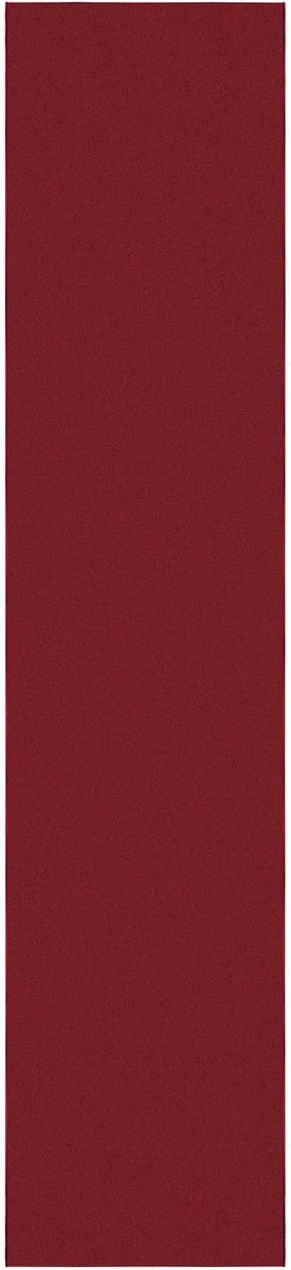 Ottomanson Hallway Runner Rug 2'7" x 12' Non Slip Solid Area Rugs Easy to Clean - Image 6