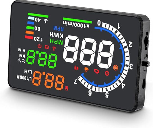 Heads Up Display for Cars, Digital Speedometer for Car A8 by Unknown