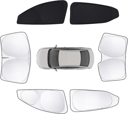 6pcs Car Window Shades for Nissan Sentra 2020-present Accessories, Windshield by Unknown